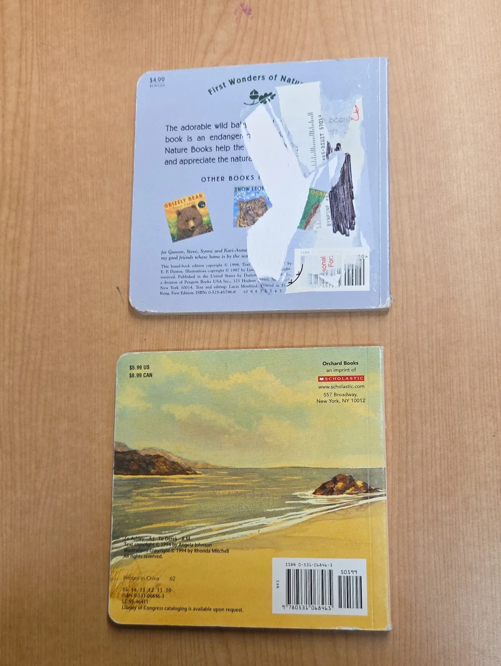 9‎ Misc Childrens Board Books.Sharing Time, Seal, Joshua By The Sea Etc..